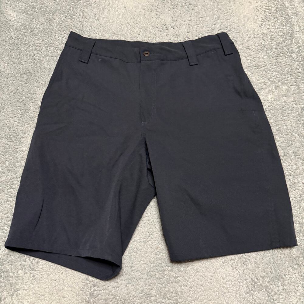 1620 Shorts Men’s 34 Navy Blue Performance Workwear Utility Stretch Made USA